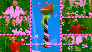 Nickelodeon Watch the Nickelodeon NFL Nickmas Game Christmas Day 1ET10PT Nickelodeon Ad Commercial Brand Imagery Photoshoot 1