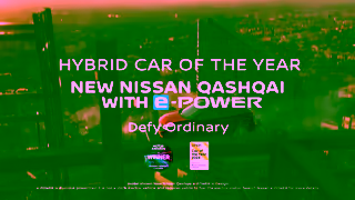 Nissan Hybrid car of the year New Nissan Qashqai with ePOWER Fuelled by petrol driven by electric Ad Commercial Brand Imagery Photoshoot 1