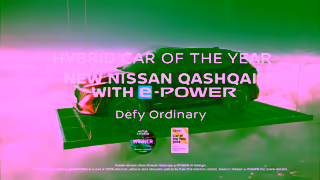 Nissan Hybrid car of the year New Nissan Qashqai with ePOWER Fuelled by petrol driven by electric Ad Commercial Brand Imagery Photoshoot 2