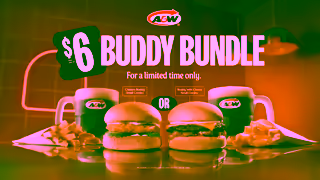 A&W AW 6 Buddy Bundle Ad Commercial Brand Imagery Photoshoot 2