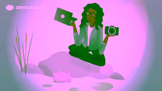 Zensurance Non Shoppers landscape Zen YT 2024 Ad Commercial Brand Imagery Photoshoot 1