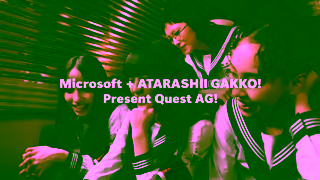 Microsoft Leveling up the future of fan connectivity Microsoft x ATARASHII GAKKO Ad Commercial Brand Imagery Photoshoot 0