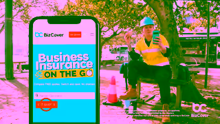 BizCover BizCover Business Insurance On the Go for Tradies 15 Ad Commercial Brand Imagery Photoshoot 0