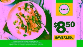 Woolworths OLV WSUP7198T155A CHICKEN BREAST Ad Commercial Brand Imagery Photoshoot 1