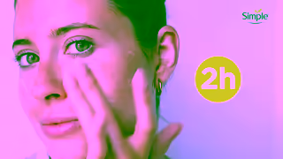 Simple Skincare Repair Your Skin Barrier in 2 Hours with Simples Active Skin Barrier Care Cream Ad Commercial Brand Imagery Photoshoot 1