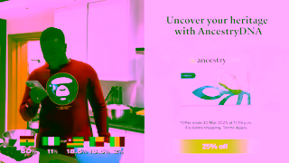 Ancestry Michael Dapaah Receives His AncestryDNA Results Ancestry Ad Commercial Brand Imagery Photoshoot 2
