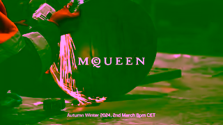 Alexander McQueen METAL DRESS TEASER 16X9 LOGO Ad Commercial Brand Imagery Photoshoot 1