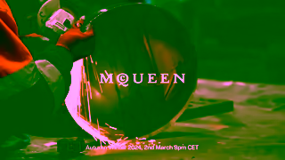 Alexander McQueen METAL DRESS TEASER 16X9 LOGO Ad Commercial Brand Imagery Photoshoot 2