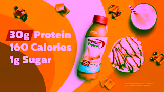Premier Protein PREMIER PROTEIN BOTTLE CARAMEL 15 16x9 WEB 1920x1080 Ad Commercial Brand Imagery Photoshoot 2