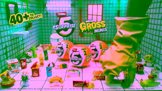 ZURU Toys Mega Gross Series 2 is back and grosser than ever Collect them all before they get flushed Ad Commercial Brand Imagery Photoshoot 2