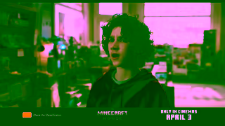 Warner Brothers A Minecraft Movie In cinemas April 3 Ad Commercial Brand Imagery Photoshoot 2