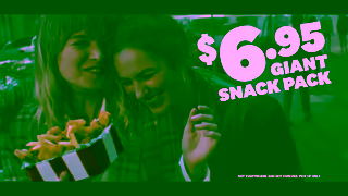 KFC KFCs 695 Giant Snack Pack Ad Commercial Brand Imagery Photoshoot 1