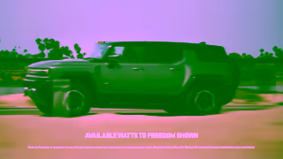 GMC GMC HUMMER EV SUV The time is now Ad Commercial Brand Imagery Photoshoot 2