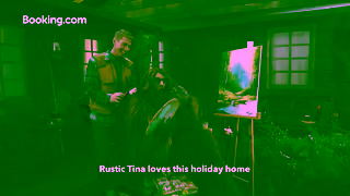 Booking.com Tina Fey books holiday homes for whoever she wants to be Bookingcom Ad Commercial Brand Imagery Photoshoot 1