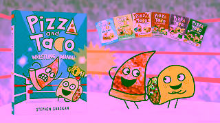Random House Kids A New Pizza and Taco Adventure Wrestling Mania Ad Commercial Brand Imagery Photoshoot 2