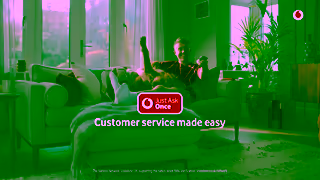 Vodafone Just Ask Once Vodafone UK Ad Commercial Brand Imagery Photoshoot 2