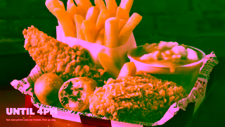 KFC KFCs 495 Fill Up Ft Fried Cookie Dough Ad Commercial Brand Imagery Photoshoot 1