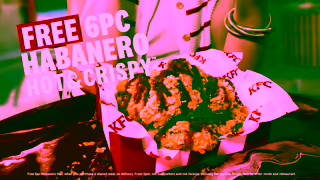 KFC KFCs Habanero Hot and Crispy Ad Commercial Brand Imagery Photoshoot 0