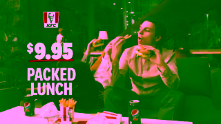 KFC KFCs 995 Packed Lunch Ad Commercial Brand Imagery Photoshoot 1