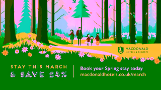 Macdonald Hotels Splendid Spring Stays at Macdonald Hotels Resorts Ad Commercial Brand Imagery Photoshoot 2