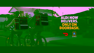 DoorDash ALDI Only on DoorDash Ad Commercial Brand Imagery Photoshoot 1