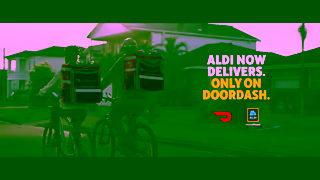 DoorDash ALDI Only on DoorDash Ad Commercial Brand Imagery Photoshoot 2