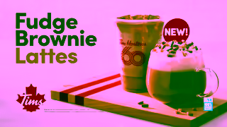 Tim Hortons Tims NEW Fudge Brownie Lattes Ad Commercial Brand Imagery Photoshoot 0