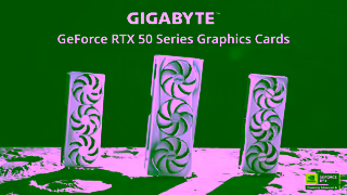 AORUS TOTAL ICE OUT GIGABYTE GeForce RTX 50 Series Graphics Cards Official Trailer Ad Commercial Brand Imagery Photoshoot 2