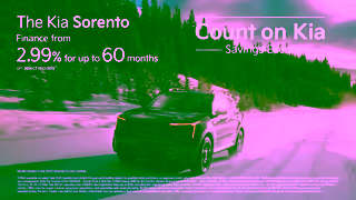 KIA Count on the Kia Sorento Finance from 299 for up to 60 months on select models Ad Commercial Brand Imagery Photoshoot 2