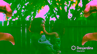 Desjardins Insurance Desjardins Insurance Insurance with a heart so big it shows Embracing life momentsHeart Hands Ad Commercial Brand Imagery Photoshoot 0