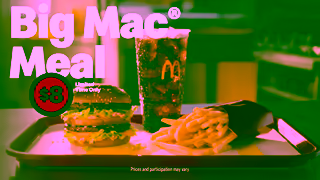 McDonalds McDonalds Big Mac Meal Loading Ad Commercial Brand Imagery Photoshoot 2