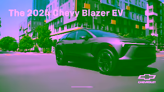 Chevrolet 2024 Chevy Blazer EV Tech that Goes the Distance Ad Commercial Brand Imagery Photoshoot 0