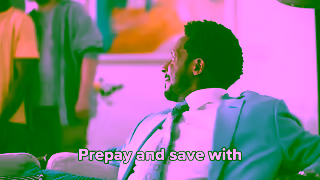 SlingTV Desmond Howard Squeezes In Sling TV Commercial 2024 Ad Commercial Brand Imagery Photoshoot 2