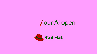 Red Hat Open source AI platforms lead to better outcomes Ad Commercial Brand Imagery Photoshoot 2