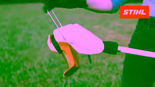 STIHL STIHL FSA 45 Grass Trimmer with Integrated Battery Ad Commercial Brand Imagery Photoshoot 1