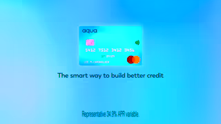 Aqua Card Get that better credit feeling with Aqua The smart way to build better credit Ad Commercial Brand Imagery Photoshoot 2