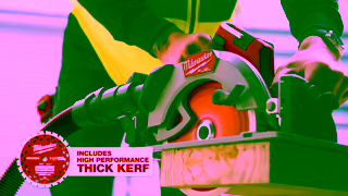 Milwaukee Tools Introducing the NEW M18 FUEL 184mm Circular Saw Ad Commercial Brand Imagery Photoshoot 1