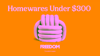 Freedom Furniture HOMEWARES UNDER 300 Ad Commercial Brand Imagery Photoshoot 0