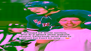 TSN Sports Matt Rempe admitted Matthew Tkachuk broke his heart Ad Commercial Brand Imagery Photoshoot 1