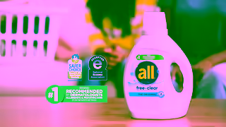 All Laundry all free clear 1 Brand Recommended by Dermatologists 6 Ad Commercial Brand Imagery Photoshoot 2