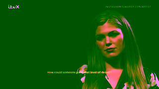 ITVX Instagrams Worst Con Artist ITVX Ad Commercial Brand Imagery Photoshoot 2