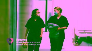 Nurses & Midwives Health Meet Robynne and Andrew 6 weeks free Nurses Midwives Health Ad Commercial Brand Imagery Photoshoot 0