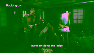 Booking.com Tina Fey books holiday homes for whoever she wants to be Bookingcom Ad Commercial Brand Imagery Photoshoot 1