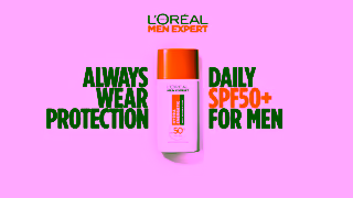 L'Oreal Paris New SPF50 Made for Men by LOral Men Expert Ad Commercial Brand Imagery Photoshoot 2