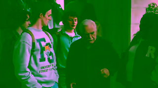 Uber Eats Brian Cox Goes to College We Do Too Uber One Ad Commercial Brand Imagery Photoshoot 0