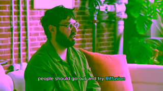 Riffusion Pro Musician Uses AI Riffusion Ad Commercial Brand Imagery Photoshoot 1