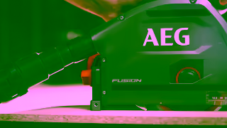 AEG Power Tools The AEG 18V Fusion 165mm Track Saw Ad Commercial Brand Imagery Photoshoot 2