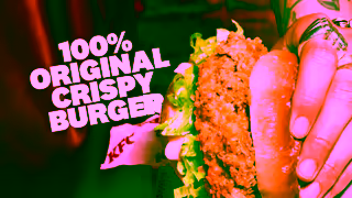 KFC KFCs Original Crispy Burger Free Delivery Ad Commercial Brand Imagery Photoshoot 0