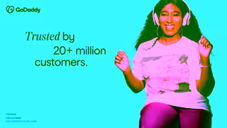 GoDaddy Q1 2025 Domains 30 16x9 Ad Commercial Brand Imagery Photoshoot 2