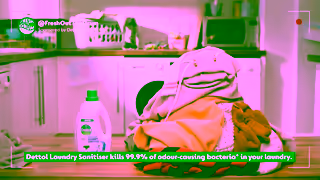 Dettol How To Keep Your Laundry Smelling Fresh with Dettol Laundry Sanitiser Ad Commercial Brand Imagery Photoshoot 0